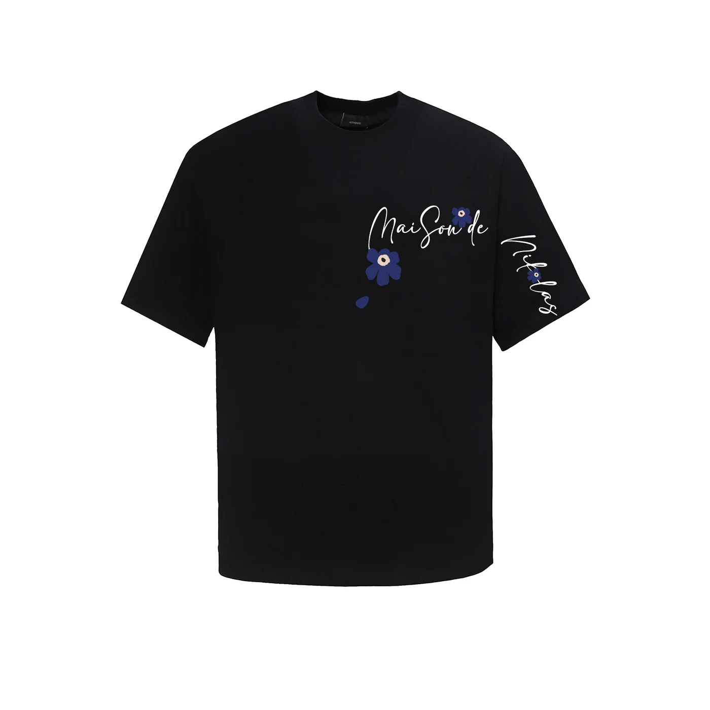 FLOWER TEXT TEE